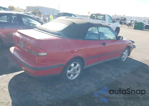 1999 Saab 9-3 Se from USA, damaged, VIN YS3DF75P5X7024934